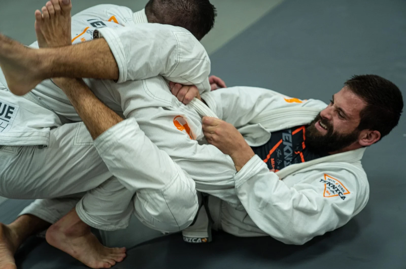 Brazilian Jiu-Jitsu class at Teknica Martial Arts