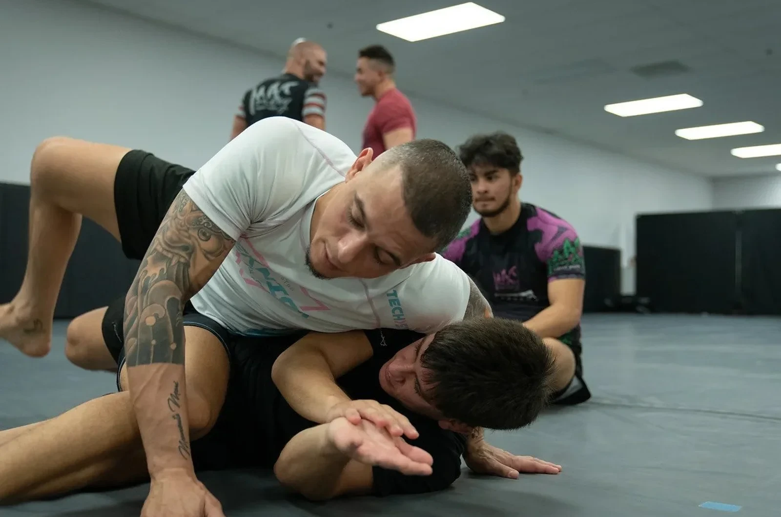 Wrestling class at Teknica Martial Arts