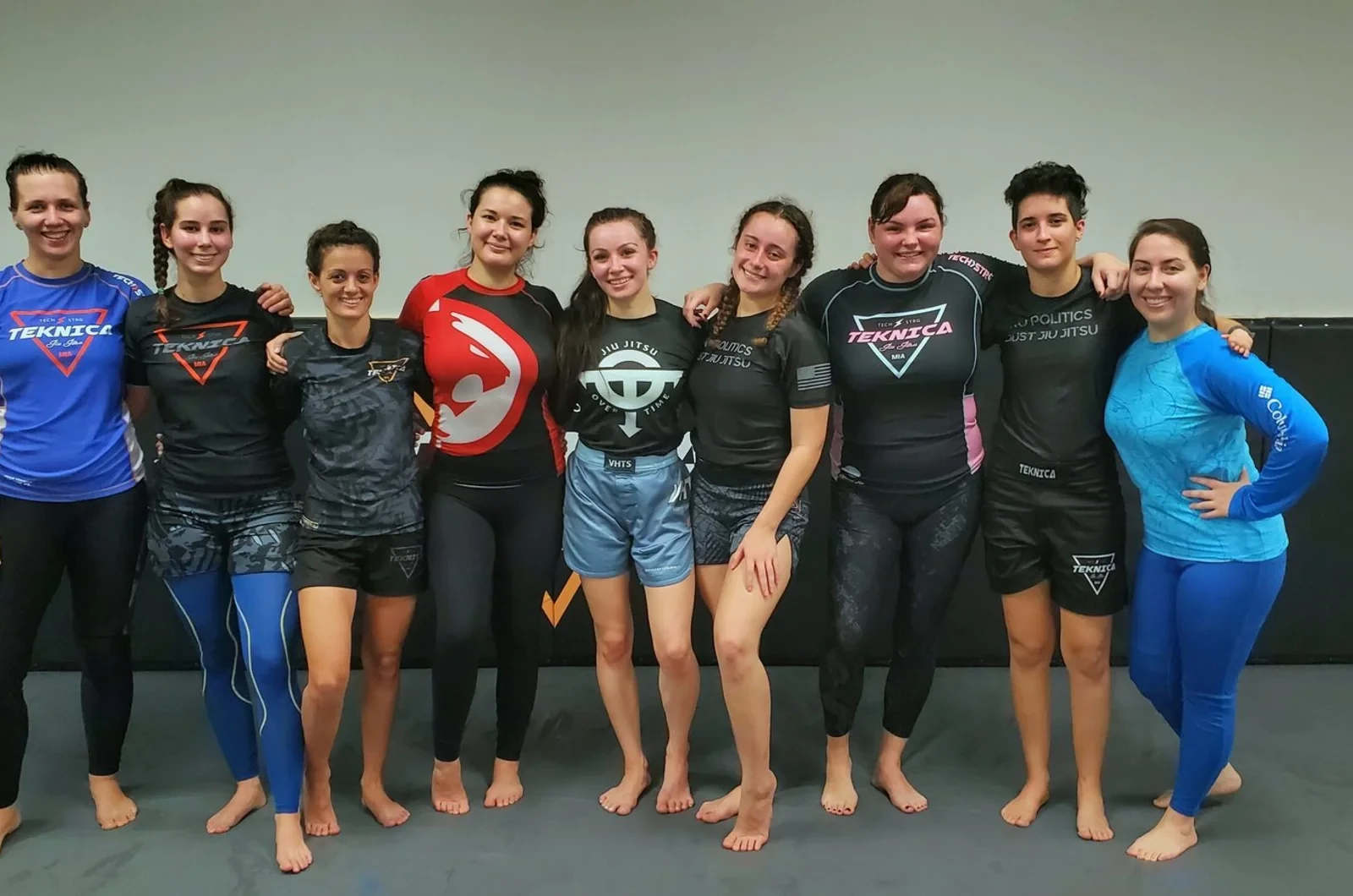 Competitive wrestling training at Teknica Martial Arts